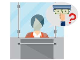 お引き出しですか。