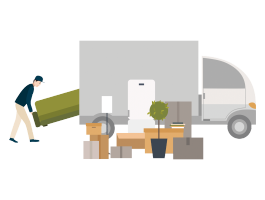 引っ越しします