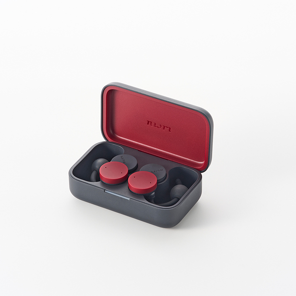 nwm DOTS バーガンディレッド nwm DOTS オープンイヤー型 完全ワイヤレス 耳スピーカー