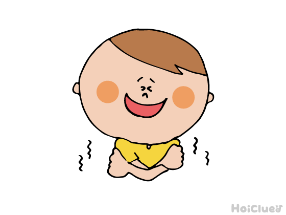 寒そうにする