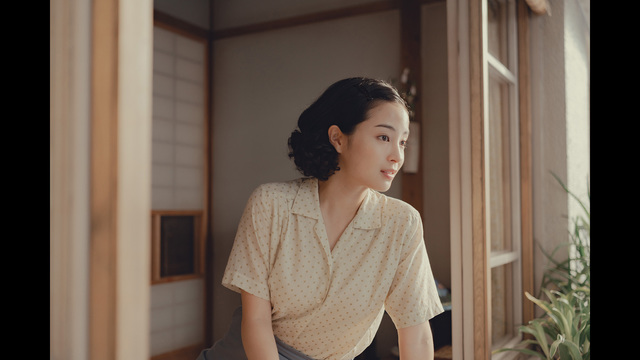 遠い山なみの光