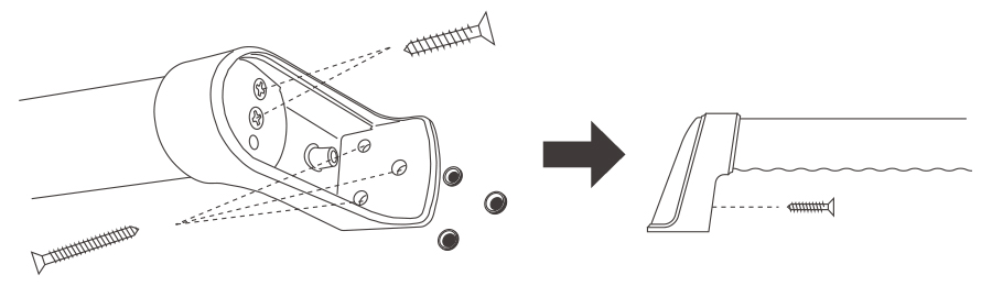 35端架安裝示意