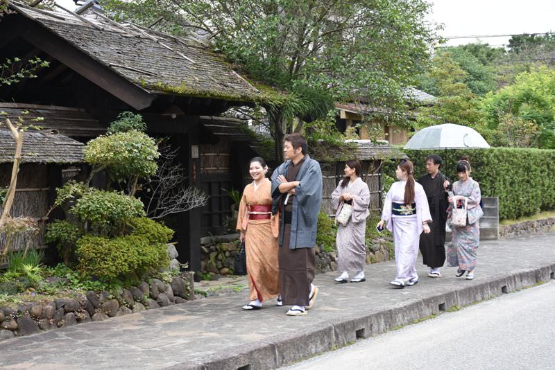 着物で出水武家屋敷を歩こう会
