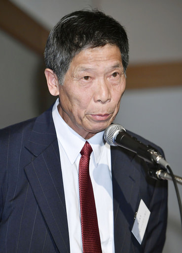 活動報告する「がんばろう高山」の立和名徳文代表
