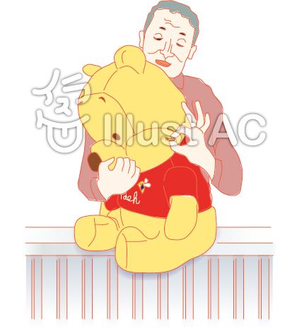 おじさんとプーさん