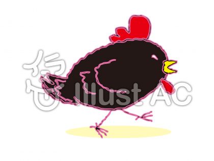 フリー素材 鶏 のイラスト Sozai Navi