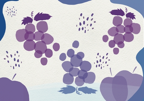 Grape visual illustration, illustration, purple, fruits, JPG, PNG and AI