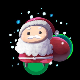 Santa Claus, hand drawn, old man, christmas, JPG and PNG