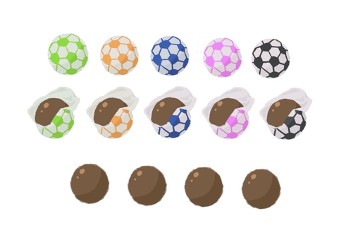 Haha Ball / Chocolate Ball, chocolate, chocolate ball, football chocolate, JPG, PNG and AI