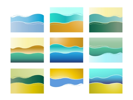 Set spanduk bergelombang warna gradien abstrak. Latar mburi minimalis., JPEG, PNG and AI Set spanduk bergelombang warna gradien abstrak. Latar mburi minimalis., pigura, latar mburi, prasaja, JPEG, PNG and AI