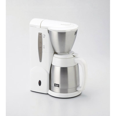 メリタ コーヒーメーカー(5杯用）　ピュアホワイト
