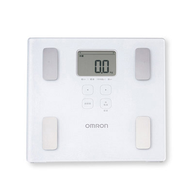 OMRON 体重体組成計　ホワイト