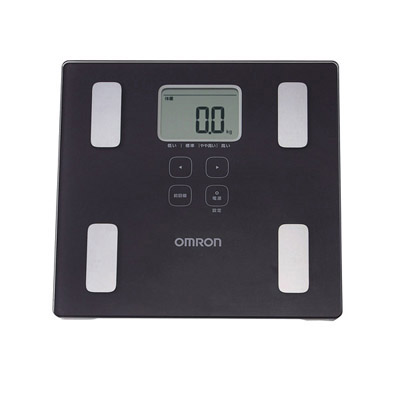 OMRON 体重体組成計　ブラウン