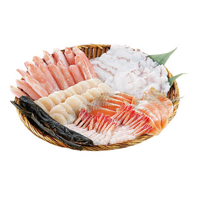 海鮮しゃぶしゃぶセット（4～5人前用）