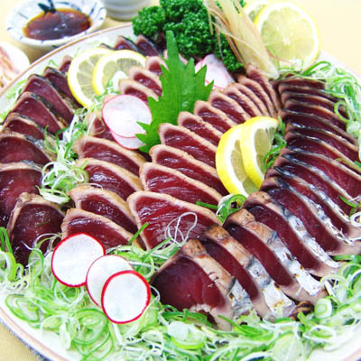 一本釣りかつおのたたき尽くし