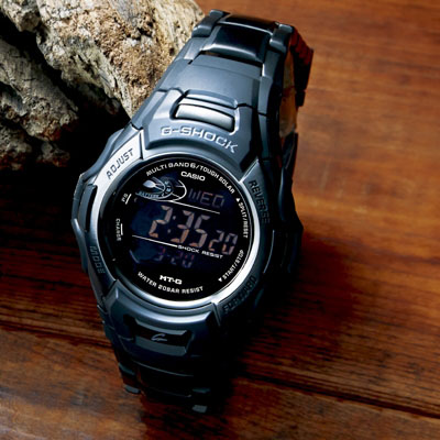 CASIO メンズソーラー電波ウオッチ　BK