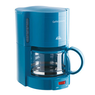 コーヒーメーカー　カフェコローレ　ブルー
