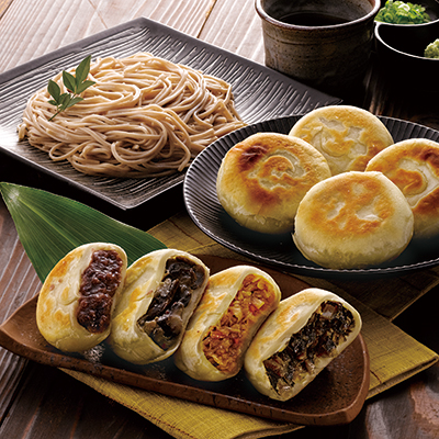 信州十割そばとおやき詰め合わせ