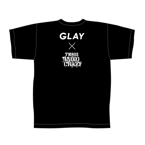Glay Radio Crazy コラボ Tシャツ ブラック G Direct