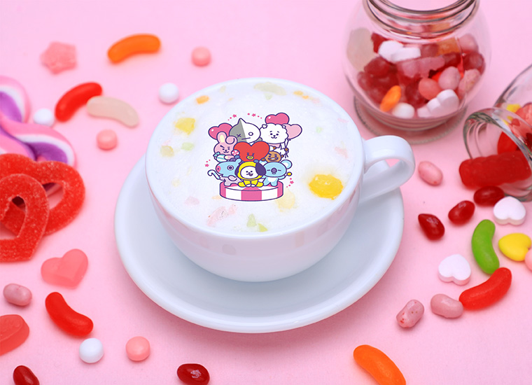 Cafe Menu 第8弾 Bt21カフェ 第8弾