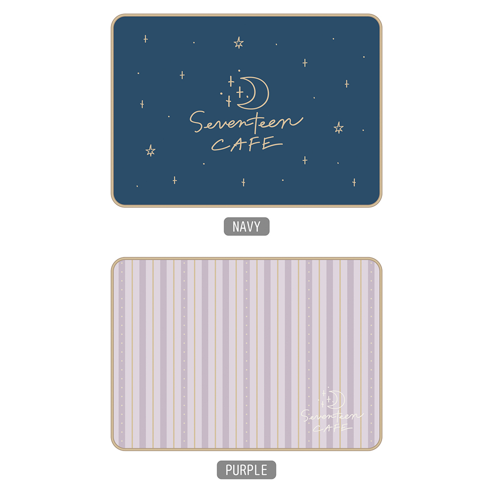 ブランケット（NAVY/PURPLE)