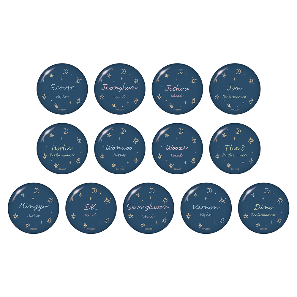 缶バッジ(NAME)ランダム13種