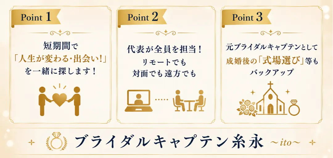 ブライダルキャプテン糸永　～ito～のイメージ画像3