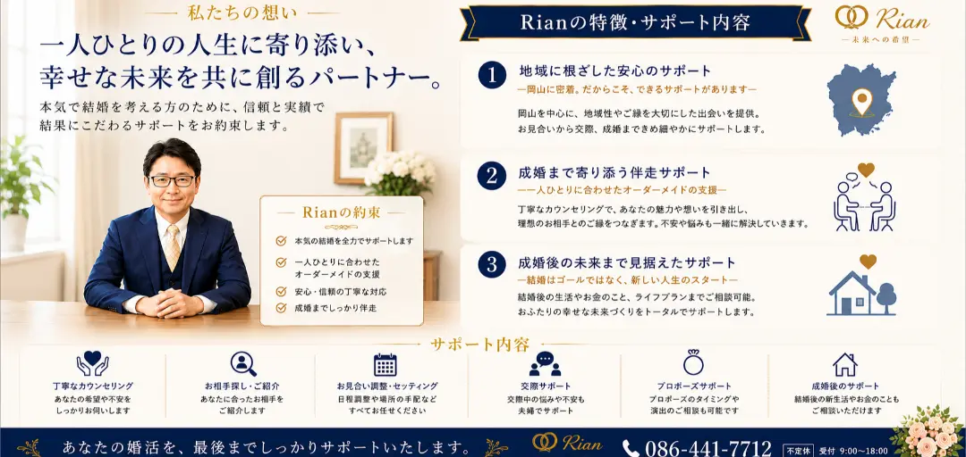 婚活サロンRian-未来への希望-のイメージ画像3