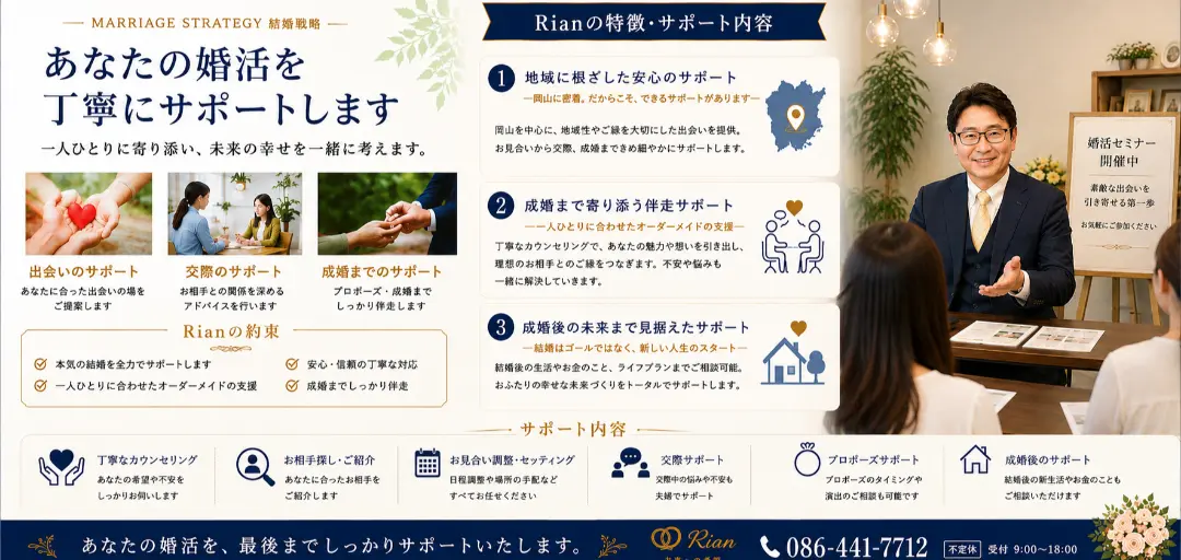 婚活サロンRian-未来への希望-のイメージ画像4