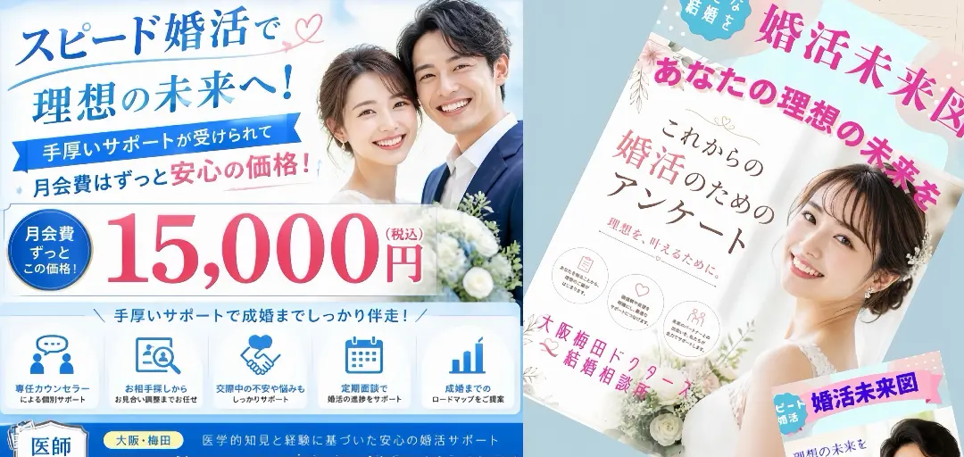 大阪梅田ドクターズ結婚相談所のイメージ画像4