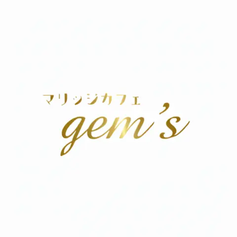 マリッジ カフェ　gem'sのロゴ