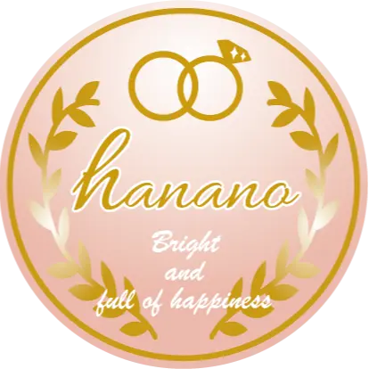 トータルブライダルコンサルタント　hananoのロゴ