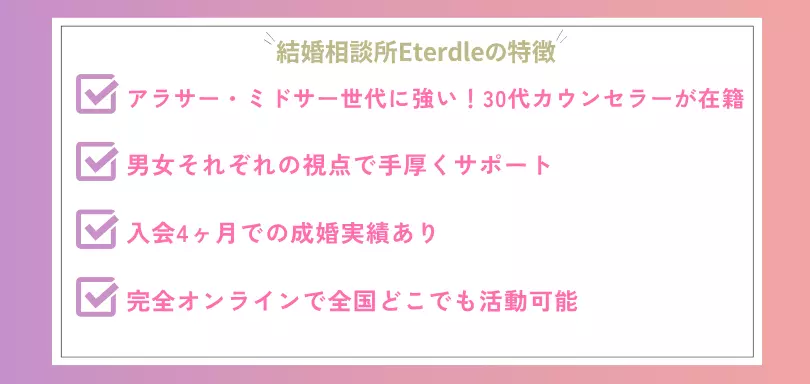 結婚相談所Eterdleのイメージ画像2