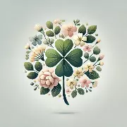縁談処　四葉のロゴ