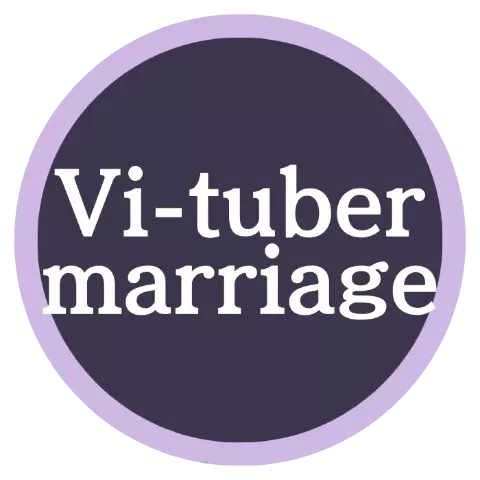 Vi-tuber marriageのロゴ
