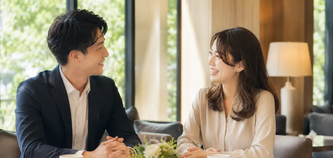 福岡西新結婚相談所　ならんであるくのイメージ画像3