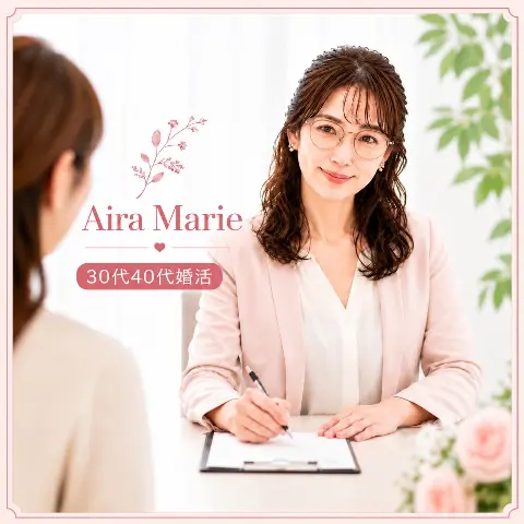 結婚相談所Aira Marieのロゴ