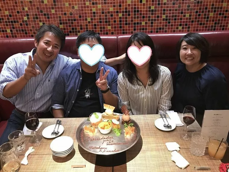 Ｋ子さん、ご成婚お祝い会Ｉｎ渋谷