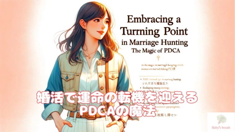 婚活で運命の転機を迎える：PDCAの魔法