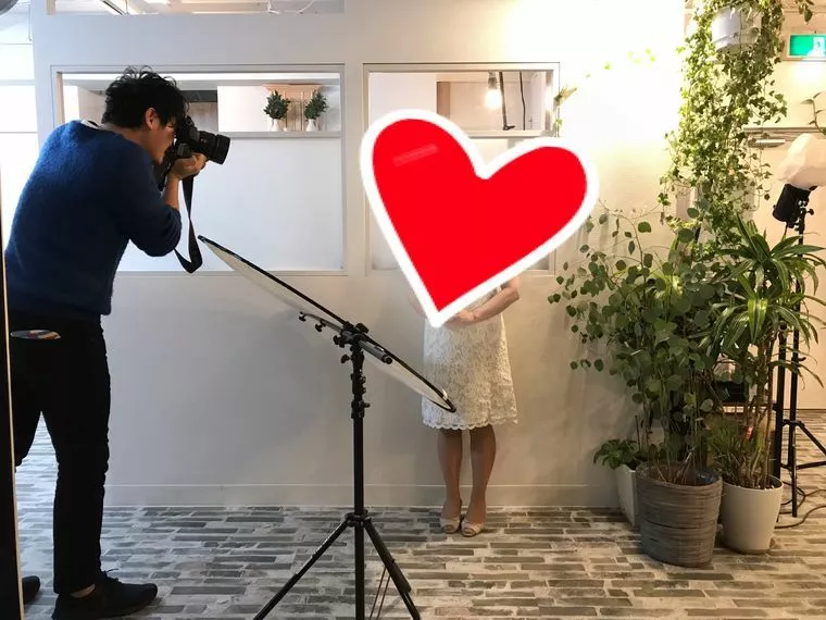 新規入会３０代女性とプロフ写真撮影に行ってきました。