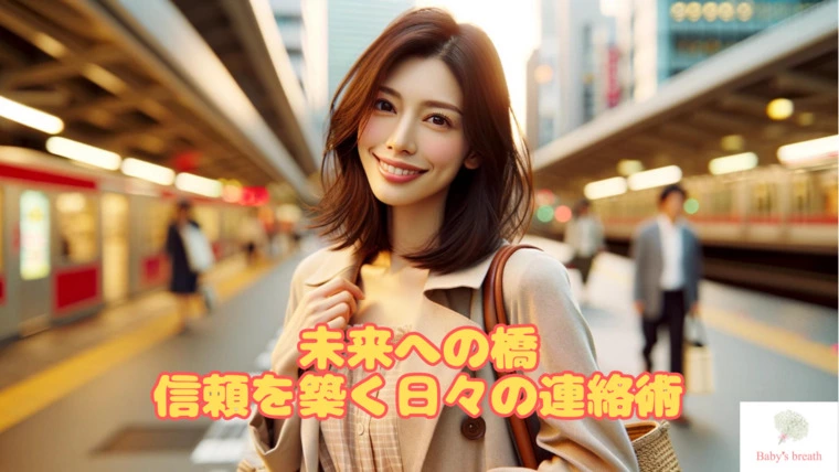 未来への橋 - 信頼を築く日々の連絡術