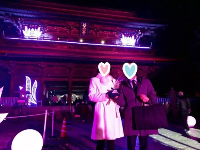 長野の会員さん彼女のお誕生日プロポーズ大成功(#^^#)