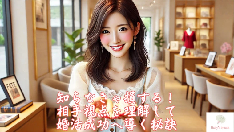 知らなきゃ損する！相手視点を理解して婚活成功へ導く秘訣