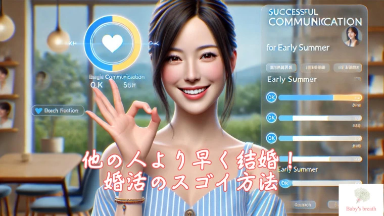 他の人より早く結婚！婚活のスゴイ方法