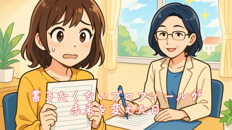 書きたくないプロフィールが未来を変えた日