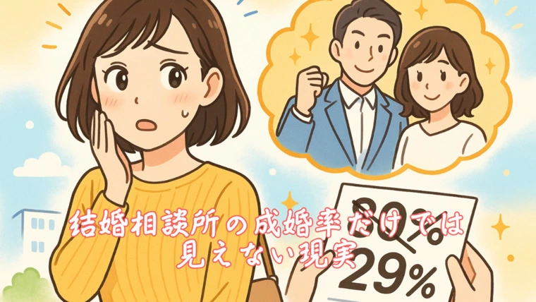 結婚相談所の成婚率だけでは見えない現実