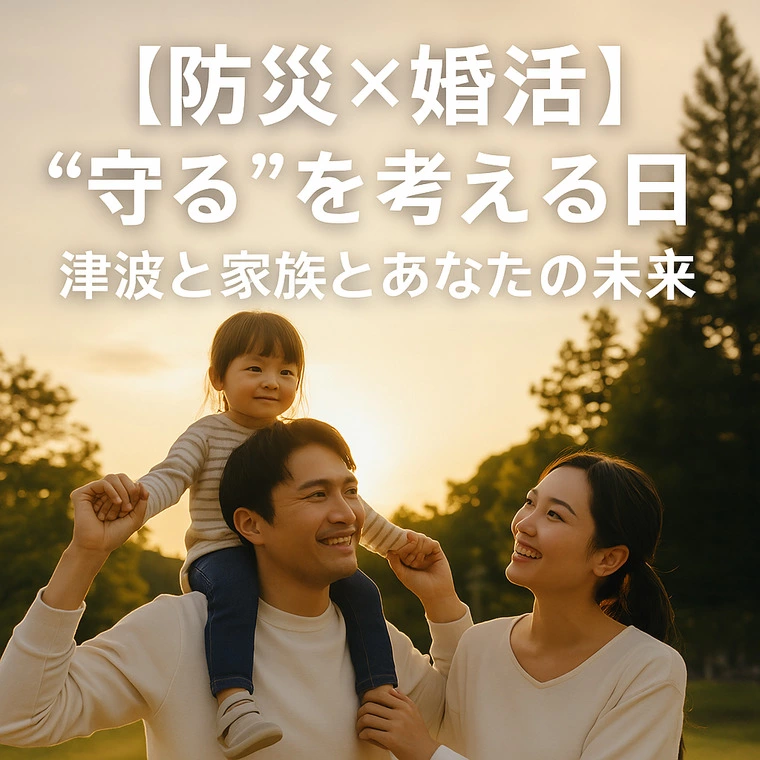 結婚＝防災？家族を守る覚悟があるあなたへ