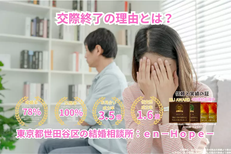 ｅｎ－Ｂｌｏｇ－#351　交際終了の理由とは？