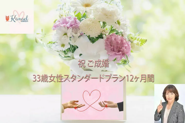 【祝♡ご成婚】33歳女性12ヶ月間活動しご成婚