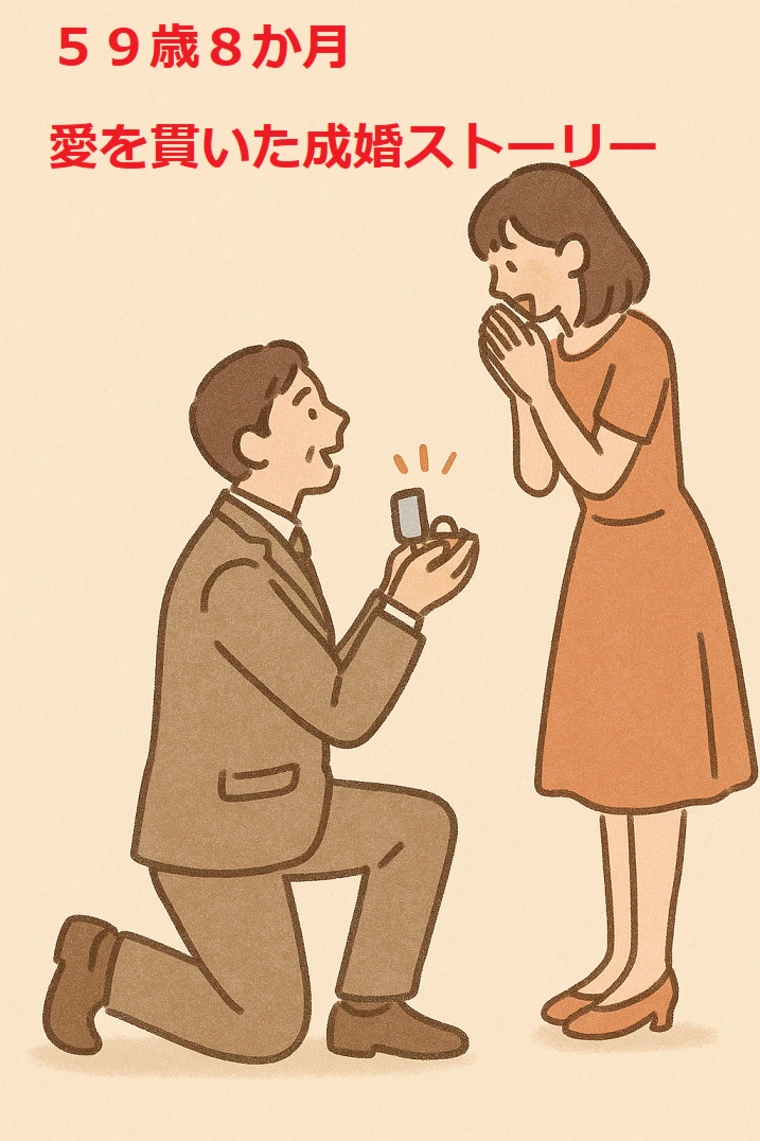 「６０歳までに結婚」宣言から、奇跡のプロポーズ成功！